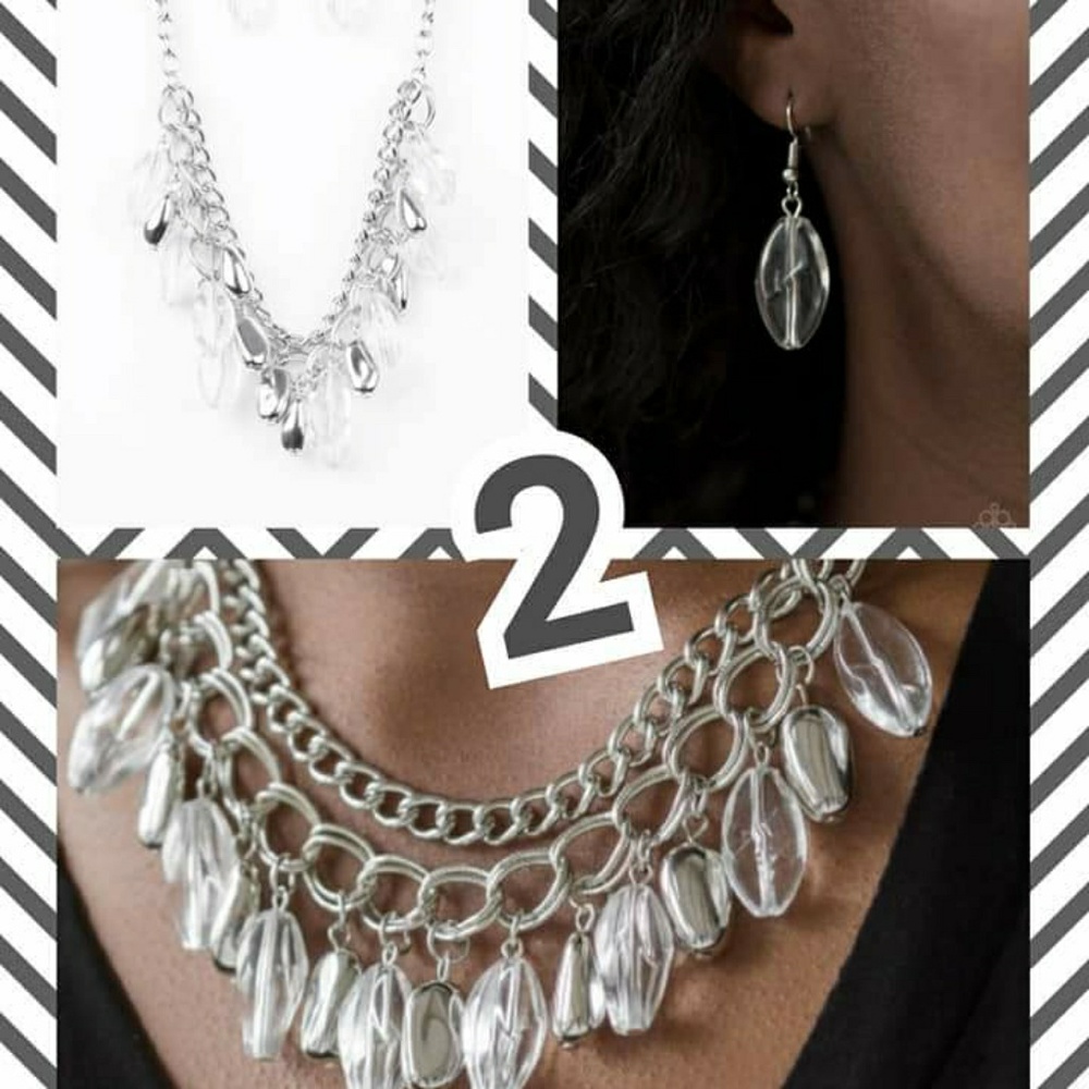 Bead necklace set